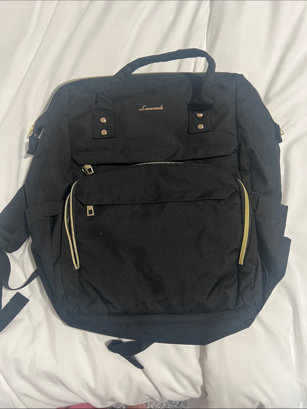 Lovevook Black Backpack